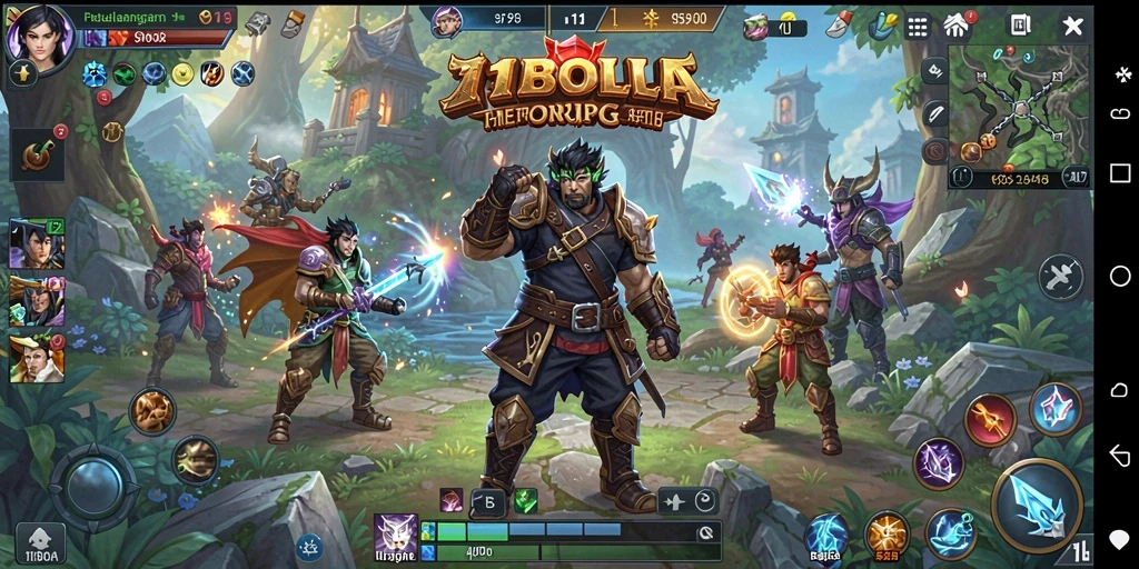 Tampilan gameplay seru di dunia <strong>11BOLA</strong> dengan karakter yang beragam.