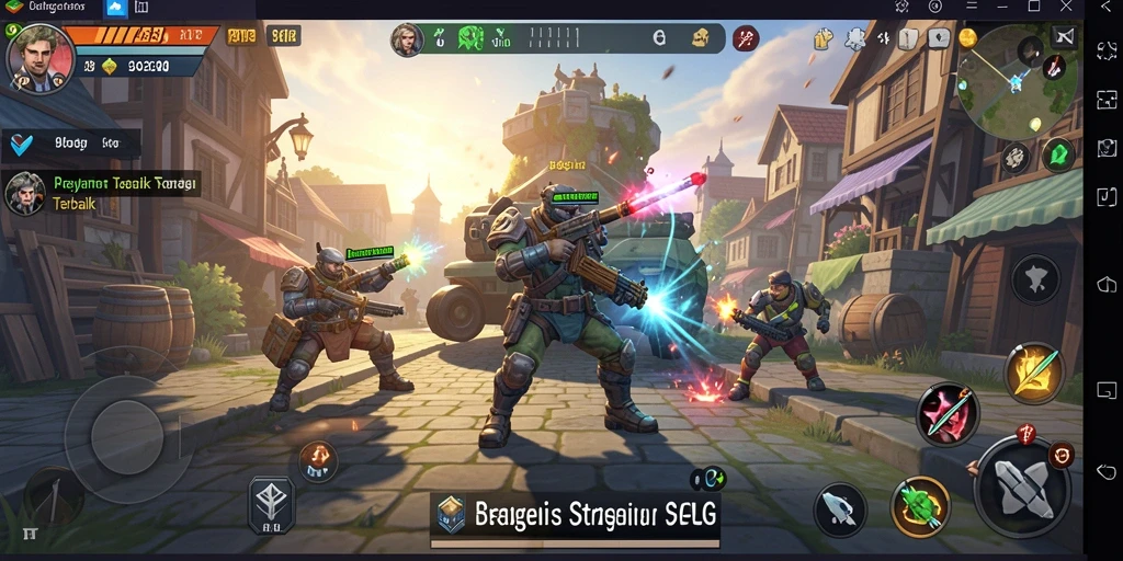 Tampilan gameplay mendalam dan strategis di 9939.