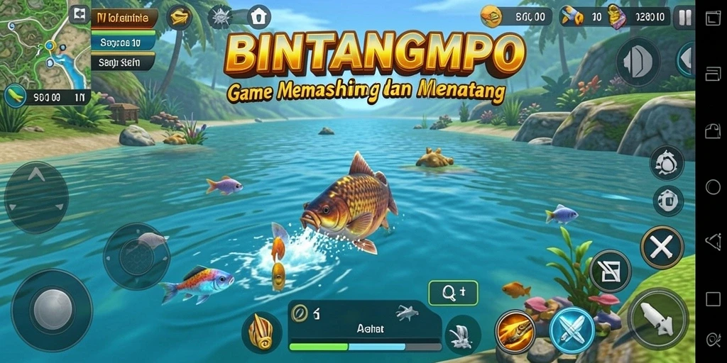 Tangkapan ikan yang luar biasa dalam gameplay BINTANGMPO.