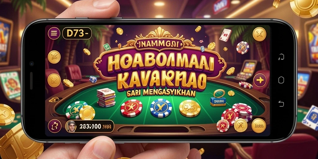 Gameplay D73 menampilkan aksi seru di dunia Kasino.