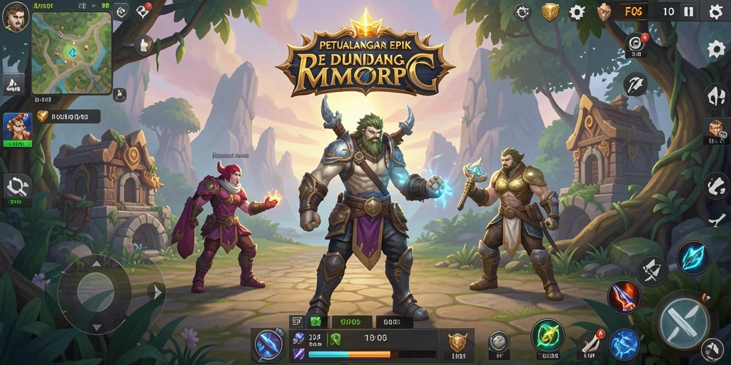 Gameplay seru dan interaktif di FO8 MMORPG.