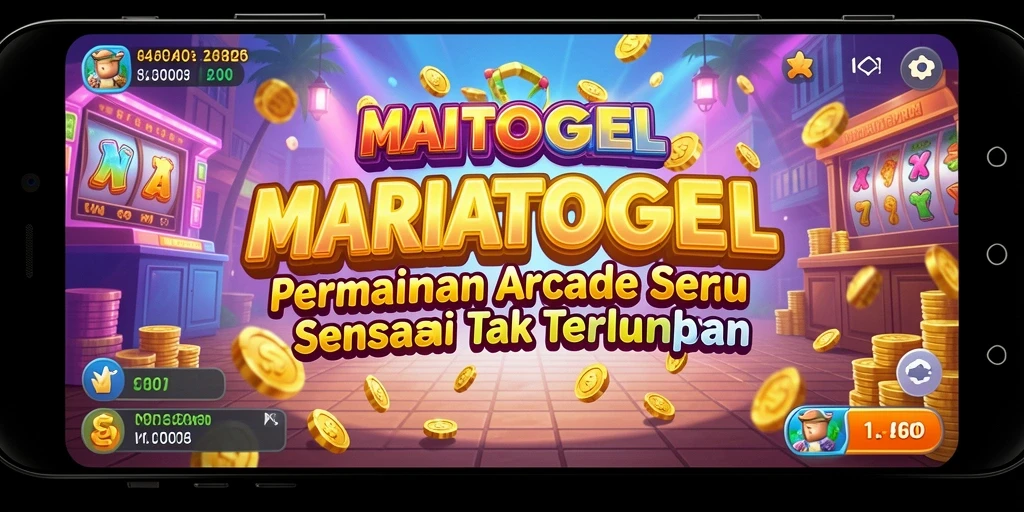 Tampilan gameplay MARIATOGEL yang memikat dan mengasyikkan secara visual.