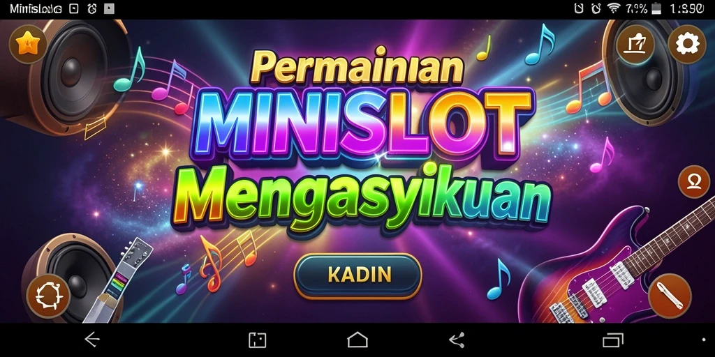 Gameplay menarik dari MINISLOT dengan musik yang beragam.