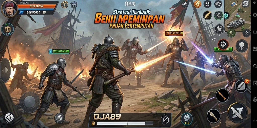 Gameplay OJA89 menampilkan aksi strategi yang mendebarkan.