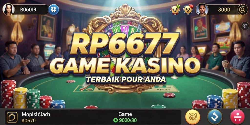 Tampilan gameplay <strong>RP6677</strong> yang menarik dan interaktif dalam permainan Kasino.