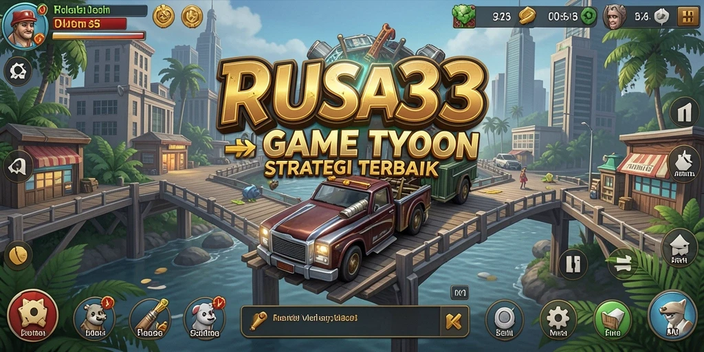 Screenshot gameplay RUSA33 menampilkan strategi Tycoon yang mendebarkan.