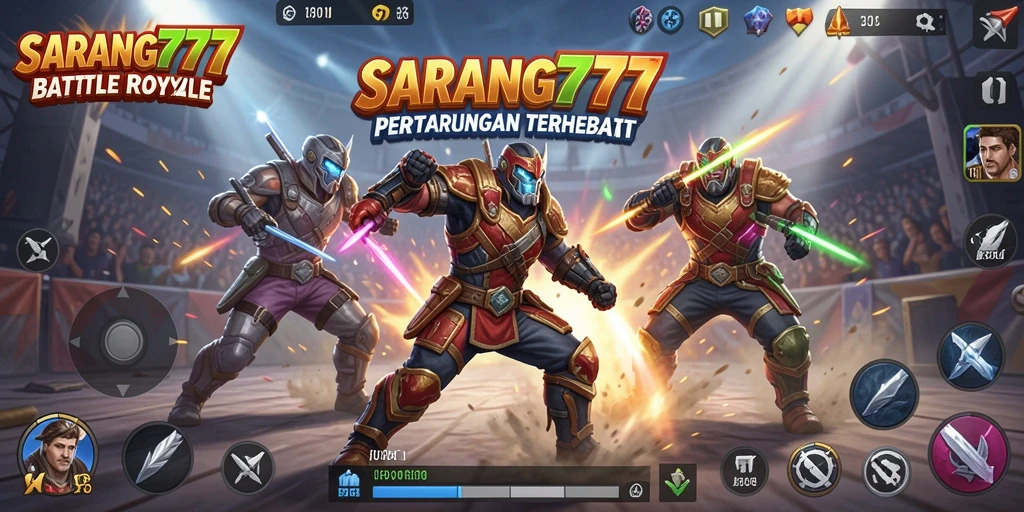 Gameplay Battle Royale yang mendebarkan di SARANG777