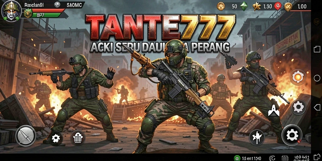 Gameplay menegangkan saat karakter bertempur di arena.