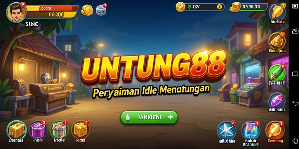 Tampilan gameplay UNTUNG88 yang menarik dan dinamis.