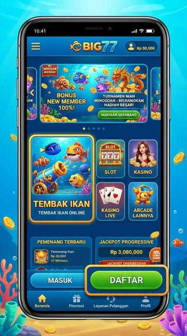 Proses download aplikasi di big77 yang cepat dan mudah.